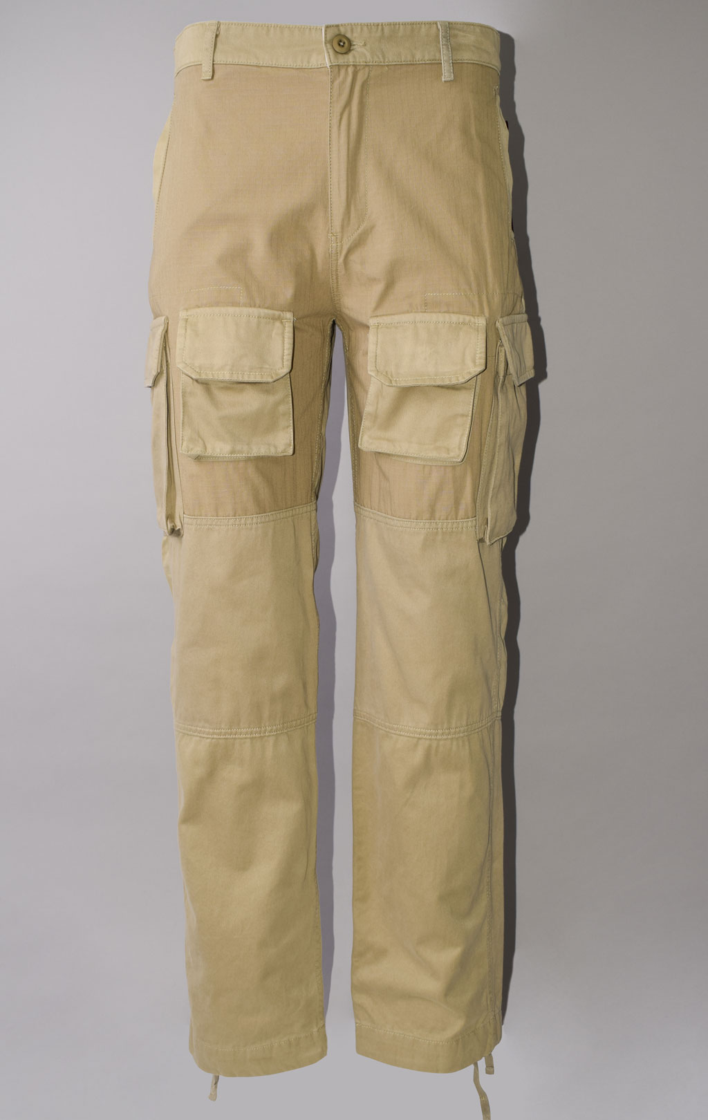 Брюки-карго ALPHA INDUSTRIES MIXED MEDIA CARGO PANT SS 23 Vintage Khaki